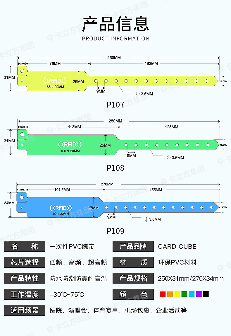 一次性腕帶廠家1